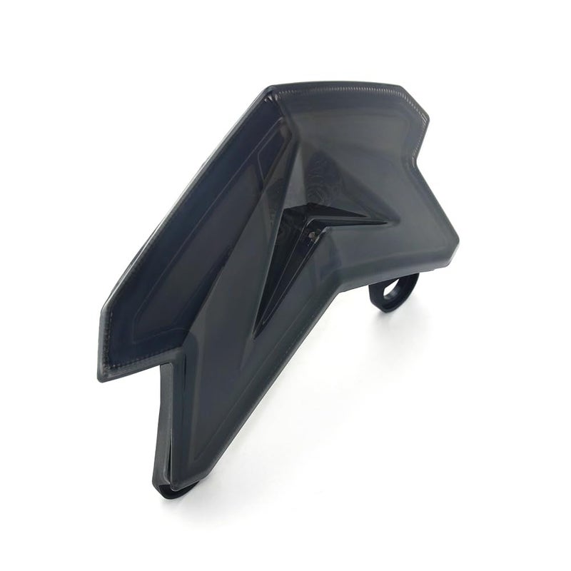 MFC PRO Integrated LED Turn Signal Tail Light for 2013-2024 Kawasaki Z125 Pro / 2013-2016 ZX-6R 636 Z800 (DEEP SMOKE) - Image 1